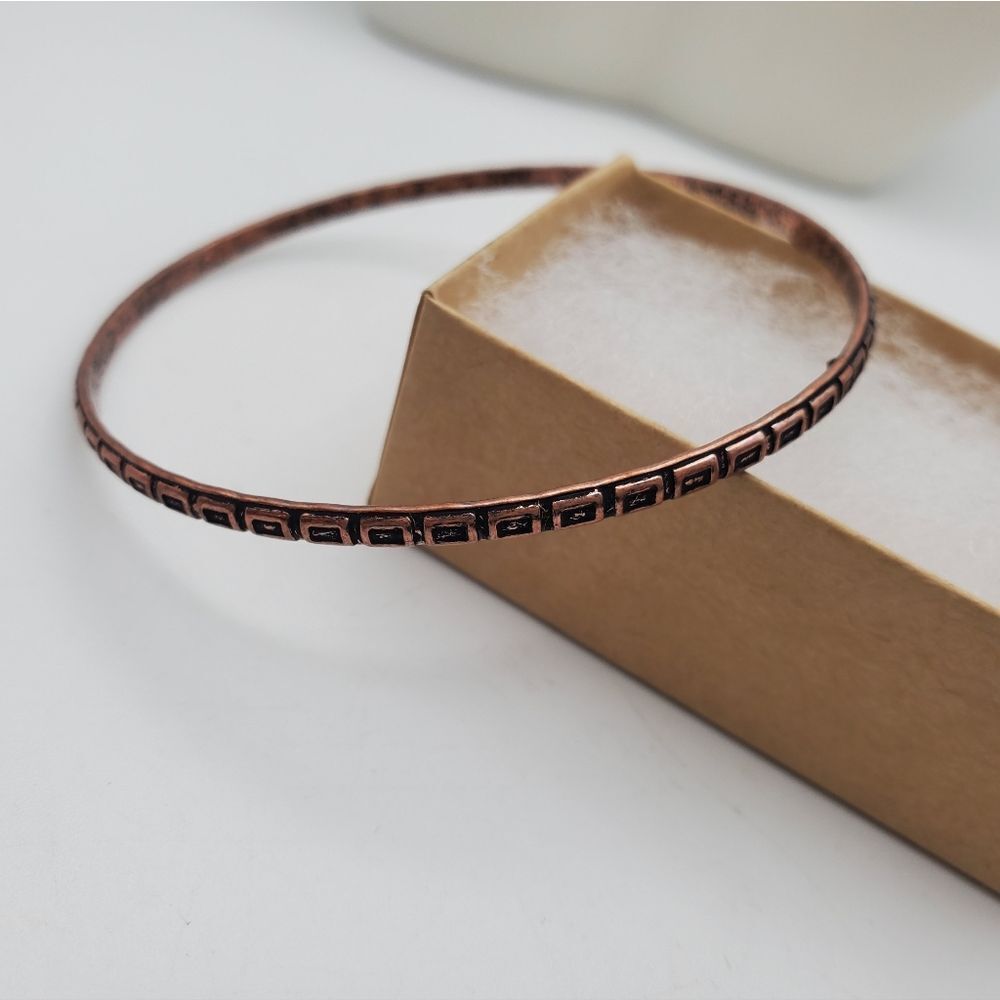 ‎Aztec bronzed bracelet